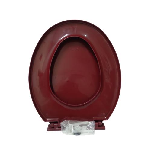 TECHPLAS Tutup Kloset Duduk Monoblok SeatCover Standard PVC Maroon Set