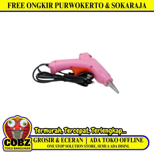 FINDER KECIL Alat Lem Tembak Lilin Bakar Hot Melt Glue Gun