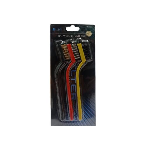 7 IN / BELTER HS-1063 Sikat Kawat Nylon Pembersih Kerak Karat Mini Set