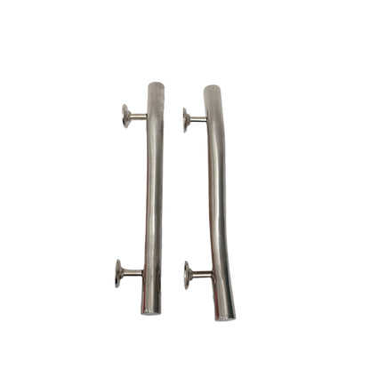 25 CM /SAHABAT Tarikan Pegangan Pull Handle Pintu Stainless Coklat Set