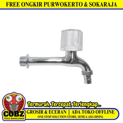 1/2 IN / ONDA A809 Kran Air Taman Kamar Mandi Mesin Cuci Stainless