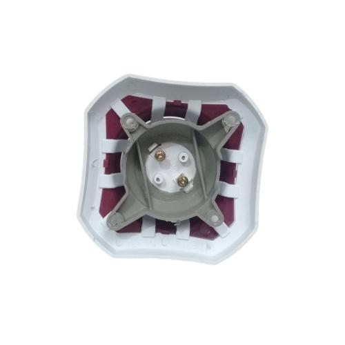 DEXTA Fitting Tempat Lampu Plafon Atap Tempel Kotak Besar Merah