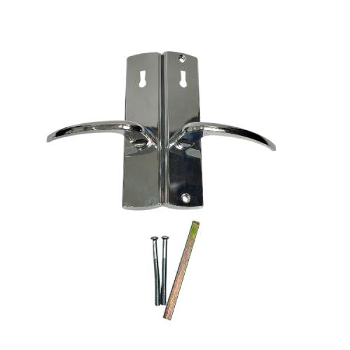 17 CM / CAP KUDA MORTISE Tarikan Pegangan Pull Handle Pintu Stainless Silver Set