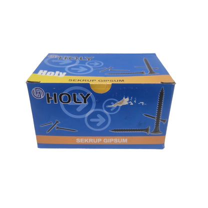 #6 X 1 IN/ HOLY Sekrup Gypsum Screw Plafon Board GRC Hitam Dus