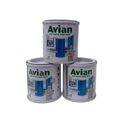 50 CC / AVIAN GLOSSY Cat Kayu Besi Wood Metal Paint Kaleng