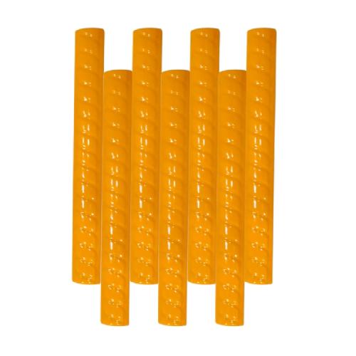 20 CM / NM Kuku Macan Bon Bon Lis Keramik Permukaan Orange Lembar