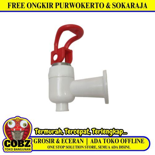 5/8 IN / COBZ Kran Dispenser Guci Drat Dalam Air Panas Hot Merah