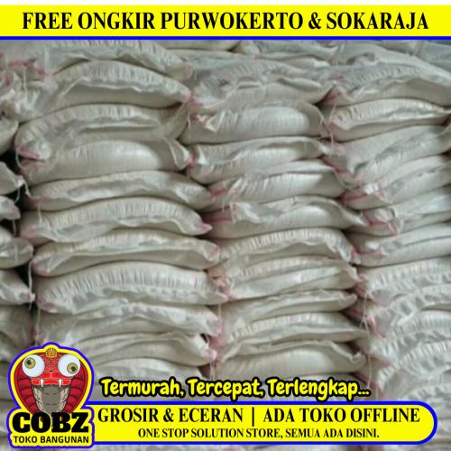 8 KG / TM Kapur Mil Kalsit Semen Acian Kalsium Karbonat Plester Sak