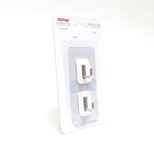 JOYKO ADHK-3080 Kapstok Cantel Gantungan Baju Dinding Mini PVC Set