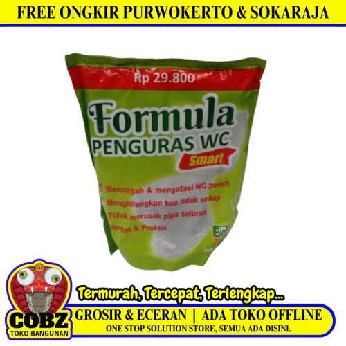 1000 GR / FORMULA SMART Cairan Penguras WC Septic Tank Penuh Tanpa Sedot