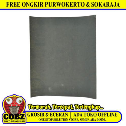 GRIT 600 / SIKENS Amplas Kertas Lembaran Halus Kasar Lembar