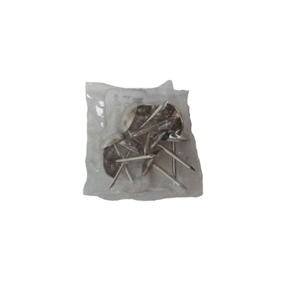 TM Paku Pines Pins Klip Payung Kecil Tekan Polos Putih Pcs