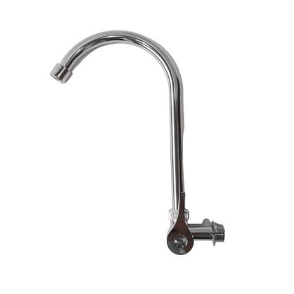 1/2 IN / GRAVINO 7225 Kran Angsa Sink Bak Cuci Piring Tembok Stainless