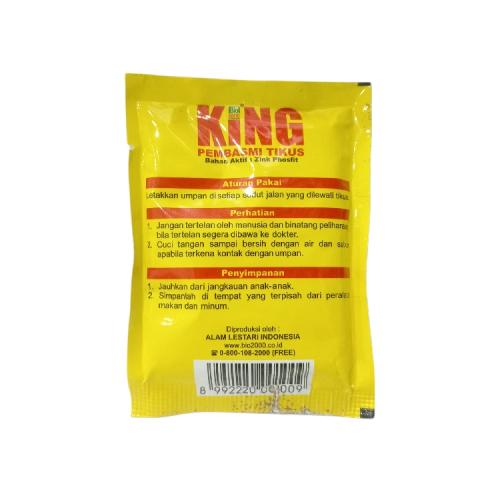 50 GR / KING Racun Tikus Siap Pakai Langsung Mati Ditempat Ampuh