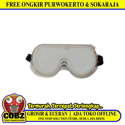 SOLID BY BULL Kacamata Las Safety Pelindung Welding Glasses Clear Lensa
