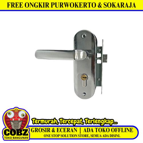 SCHIPOL SALMERE SN/CP Door Lock Tarikan Handle Kunci Pintu Tanggung Set
