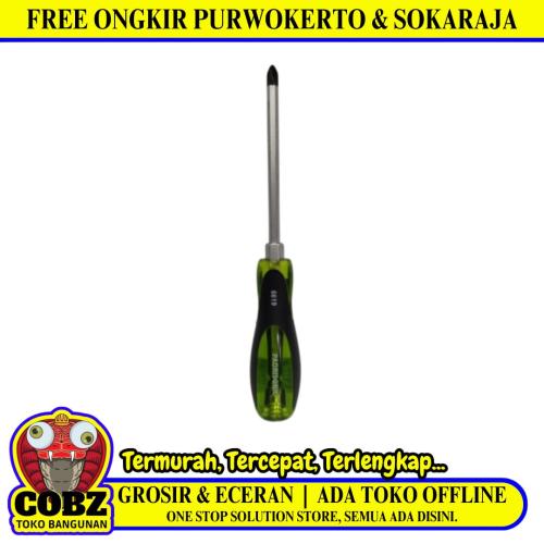 5 IN / PAORISONIC Obeng Screwdriver One Way Plus Gagang Fiber