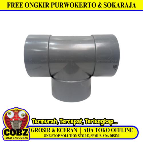 5 IN / RUCIKA D-DT Tee Sambungan Fitting Pipa PVC