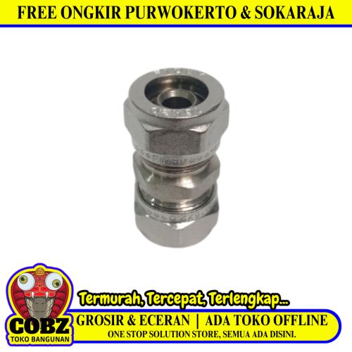S 16 / FIDEM Sok Shock Socket Fitting Selang Pex Air Panas Stainless
