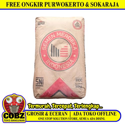 50 KG / MERDEKA PCC Semen Abu Abu SNI Sak