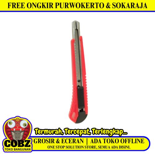 COMBO CX 300 Pisau Cutter Pemotong Kertas Utility Heavy Duty Blade Kecil