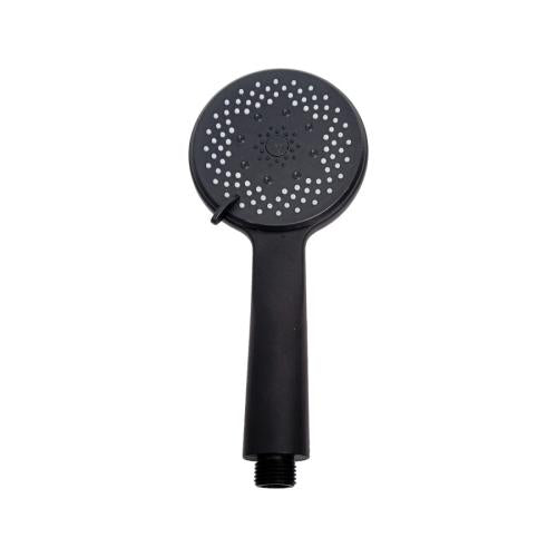 1/2 IN / COBZ NP6-B Kepala Shower Tangan Kamar Mandi Hitam PVC