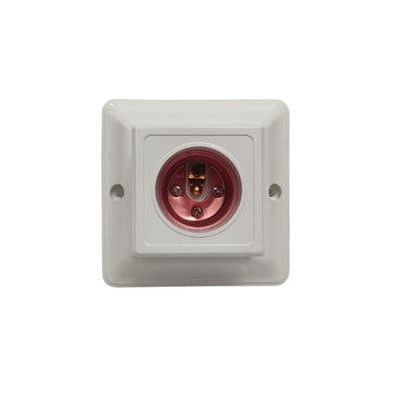 KAWACHI KW04 Fitting Tempat Lampu Plafon Atap Tempel Kotak Besar Putih