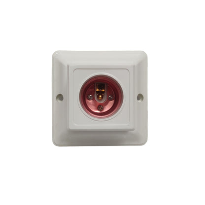 KAWACHI KW04 Fitting Tempat Lampu Plafon Atap Tempel Kotak Besar Putih