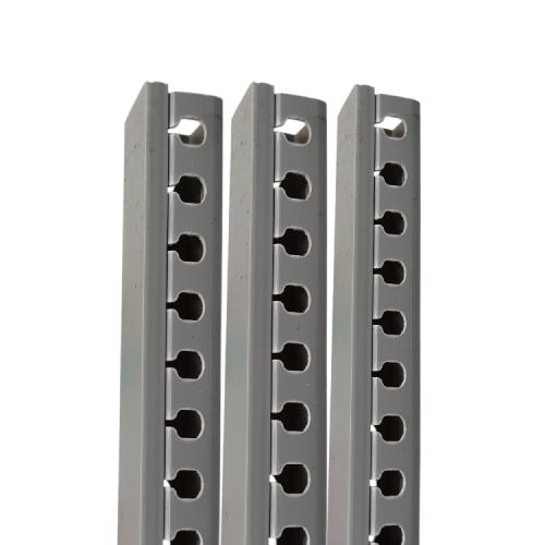 25 MM x 25 MM x 1700 MM / NISO Kabel Dak Ducting Trunking Protector Abu-Abu Batang