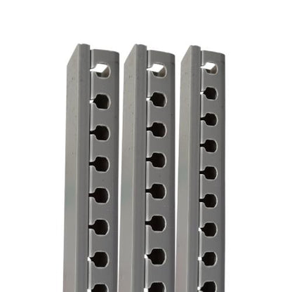 25 MM x 25 MM x 1700 MM / NISO Kabel Dak Ducting Trunking Protector Abu-Abu Batang