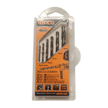 2 MM - 8 MM / INGCO Shank Twist Drill Bits Mata Bor Besi Kayu Plastik