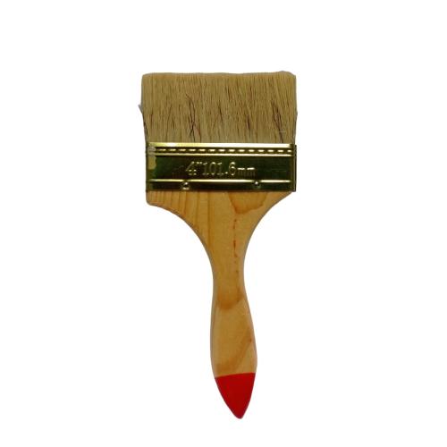 4 IN / FKD Kuas Cat Tembok Kayu Besi Air Acyrlic Paint Brush