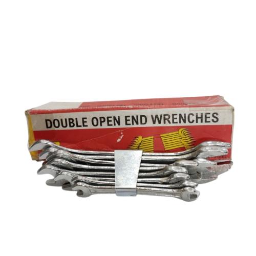 6 MM - 22 MM / DIAMOND Kunci Pas 2 Sisi Open End Wrench 8 Pcs Set