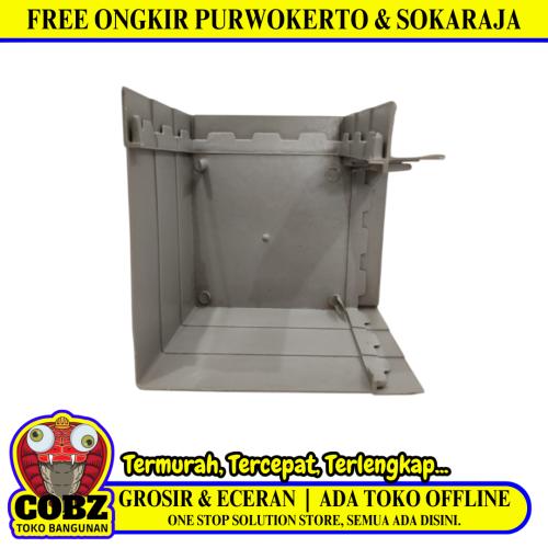 4IN / TM Elbow Knee Keni L Sambungan Fitting Talang Kotak PVC