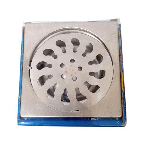4 IN / FAWI Saringan Got Leher Pendek Floor Drain Stainless