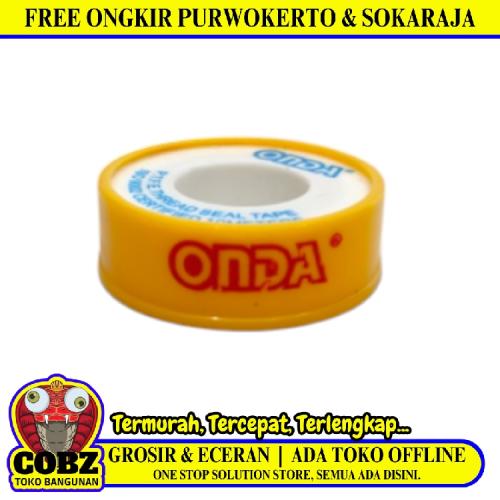 10 M / ONDA TBA Seal Tape Siltip TBA Selotip Siltip Isolasi Kran Air