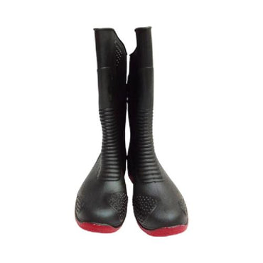 NO 40 / AP MOTO Sepatu Boot Kebun Pabrik Proyek Safety Karet Hitam Set