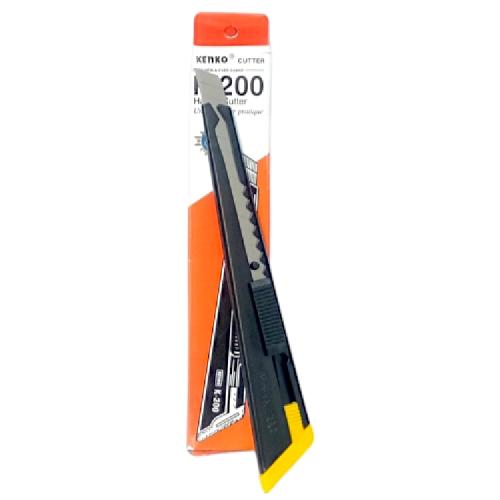 KENKO K200 Pisau Cutter Pemotong Kertas Utility Heavy Duty Blade Kecil