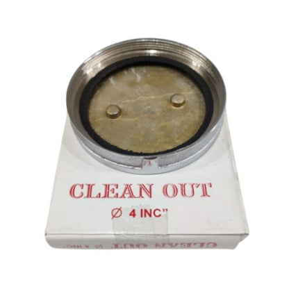 4 INCH / TM Clean Out Dop Drat Dalam Tutup Septic Tank Stainless