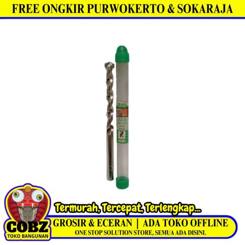 12 MM / JORAN Masonry Drill Bits Mata Bor Beton Tembok Dinding
