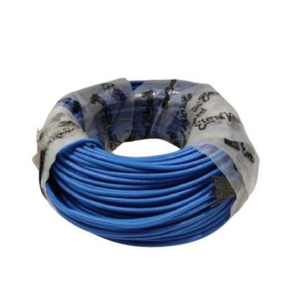 1 INTI x 2.5 MM x 50 M / ETERNA NYA Tunggal Kabel Tembaga SNI Biru Roll