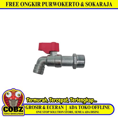 1/2 IN/SOLIGEN YG-605 Kran Air Tembok Taman Bola Ball Valve Stainless