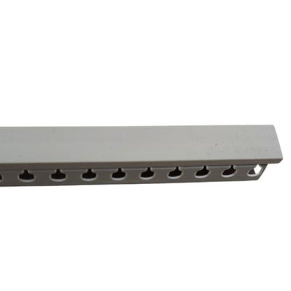 25 MM x 25 MM x 1700 MM / NISO Kabel Dak Ducting Trunking Protector Abu-Abu Batang