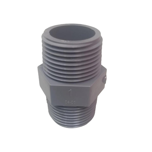 1 IN / RUCIKA AW Double Nepel Drat Luar Nipple Male Outer Thread PVC