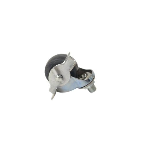 2 IN / TM Roda Hidup Trolly Rem Gepeng Drat Karet Hitam Rem