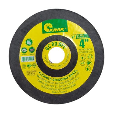 4 INCH / KINIK GC80 Mata Gerinda Grinding Poles Asah Kaca Granit Keramik
