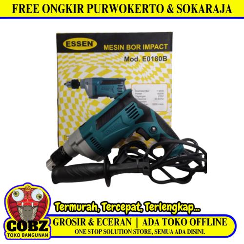 ESSEN E0180B 13 Mesin Bor Tangan Impact 2 Way Kabel Set