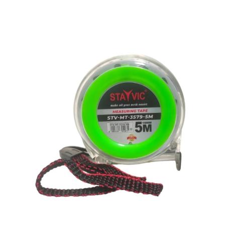 5 M / STAYVIC STV-MT-3579 Meteran Alat Ukur Tukang Bangunan Measuring Tape