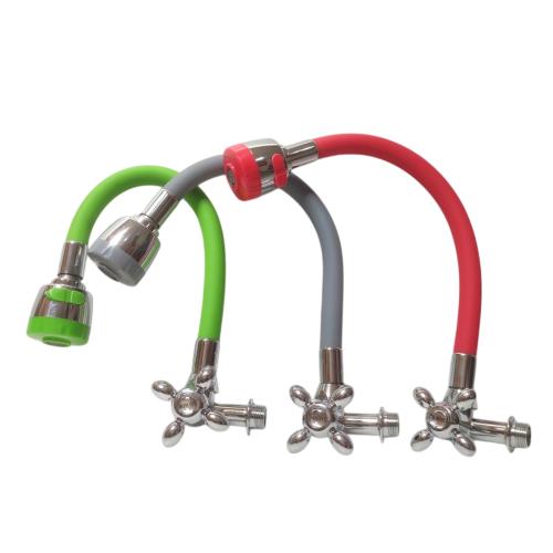 1/2 IN / BONUCCI Kran Angsa Fleksibel Sink BCP Tembok Stainless