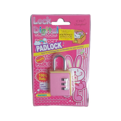 30 MM / CHANGHAO Gembok Nomer Pin Angka Tas Kunci Koper Travel Lock